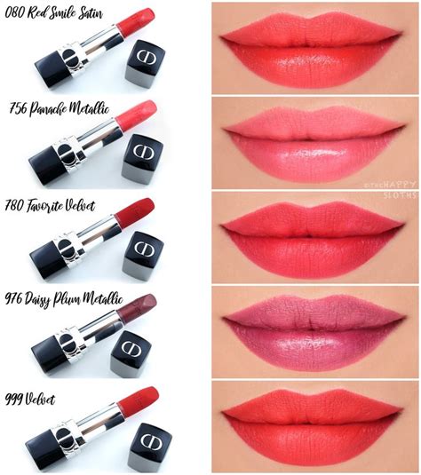 dior lipstick colors